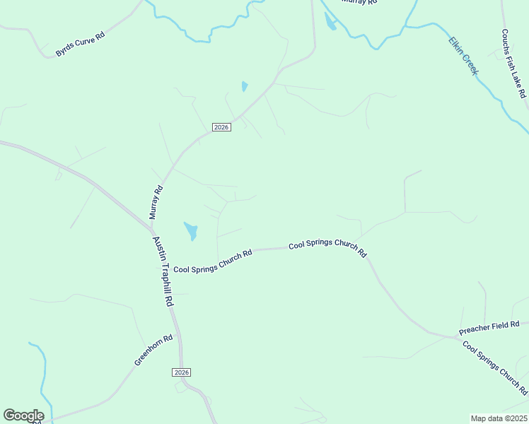 map of restaurants, bars, coffee shops, grocery stores, and more near 363 Crestbrooke Drive in Elkin