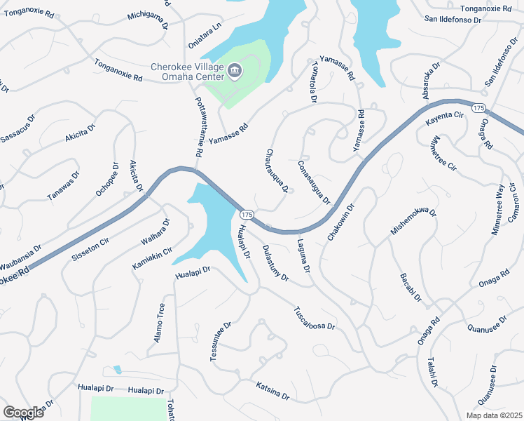 map of restaurants, bars, coffee shops, grocery stores, and more near in Cherokee Village