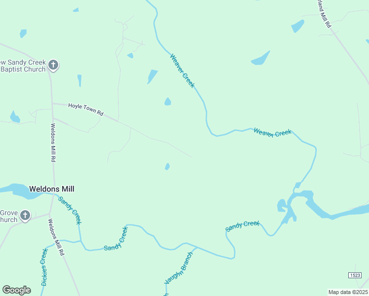 map of restaurants, bars, coffee shops, grocery stores, and more near 535 Hoyle Town Road in Henderson
