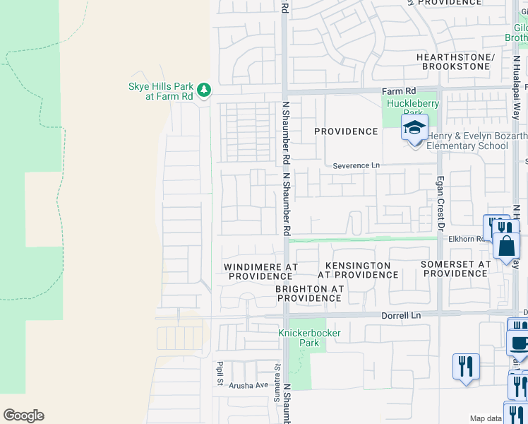 map of restaurants, bars, coffee shops, grocery stores, and more near 10729 Beecher Park Avenue in Las Vegas