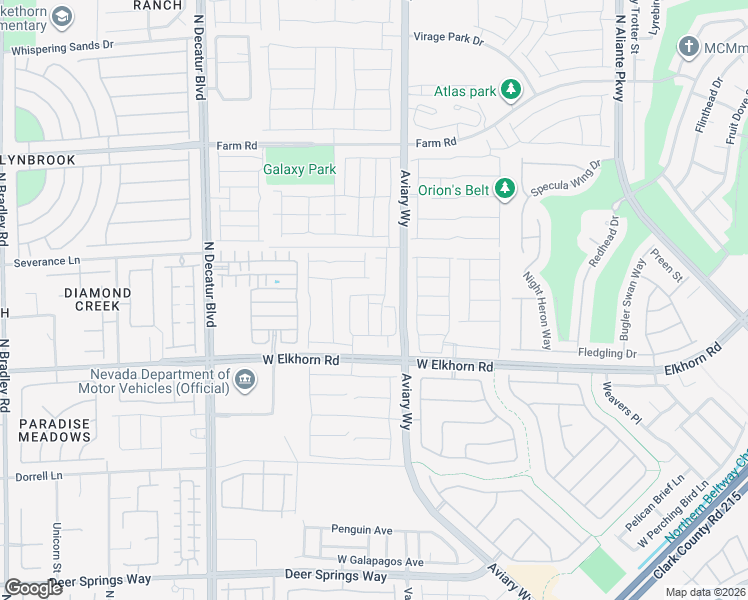 map of restaurants, bars, coffee shops, grocery stores, and more near 7416 Sunray Point Street in North Las Vegas