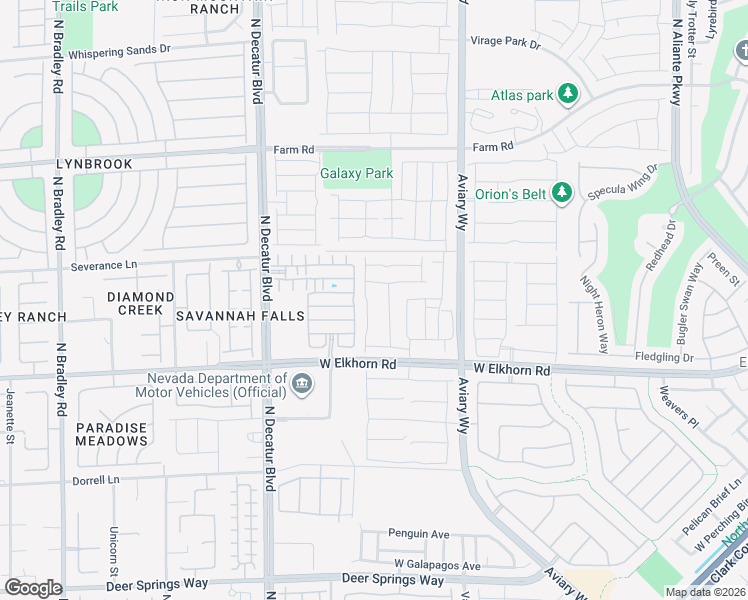 map of restaurants, bars, coffee shops, grocery stores, and more near 4474 Zara Point Avenue in North Las Vegas