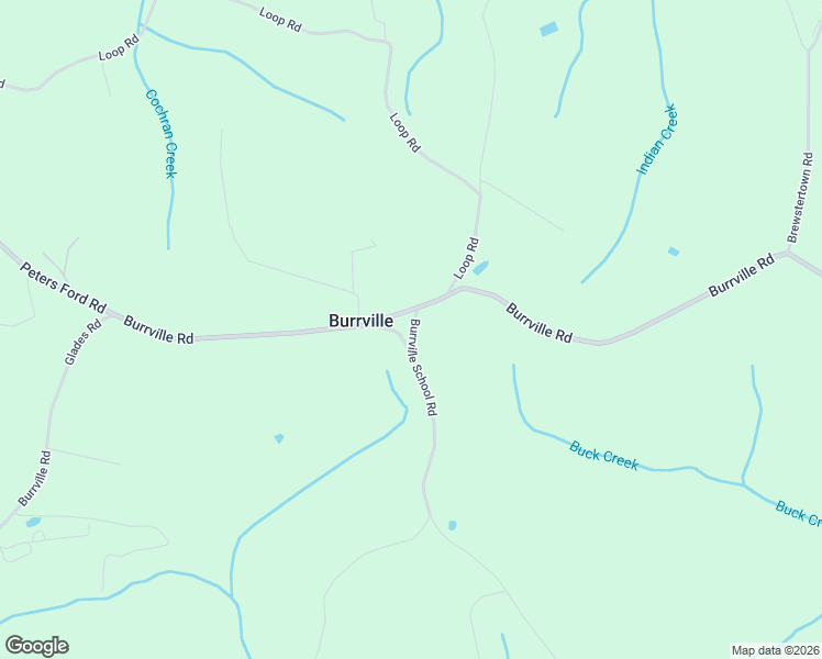 map of restaurants, bars, coffee shops, grocery stores, and more near 1141 Burrville Road in Sunbright
