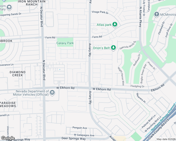 map of restaurants, bars, coffee shops, grocery stores, and more near 7331 Sunray Point Street in North Las Vegas
