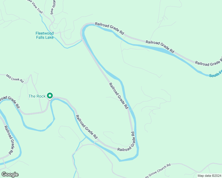 map of restaurants, bars, coffee shops, grocery stores, and more near 3556 Railroad Grade Road in Fleetwood