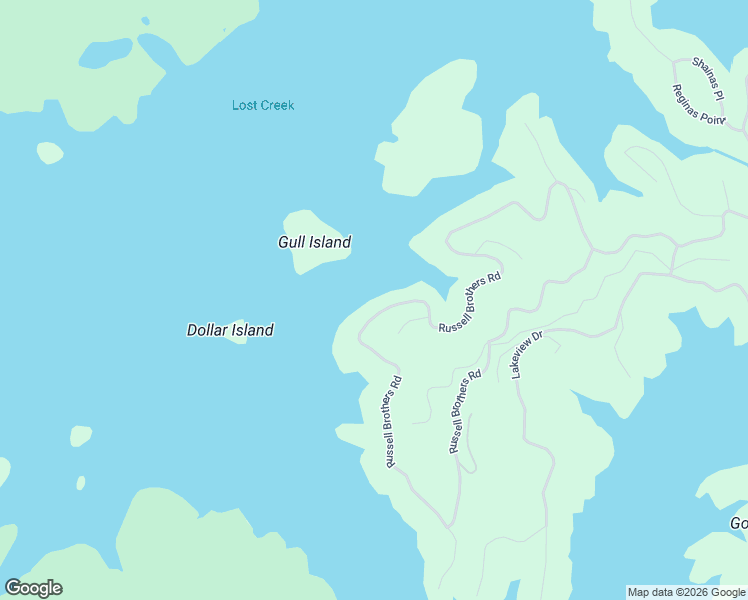 map of restaurants, bars, coffee shops, grocery stores, and more near 5017 Russell Bros Road in Sharps Chapel