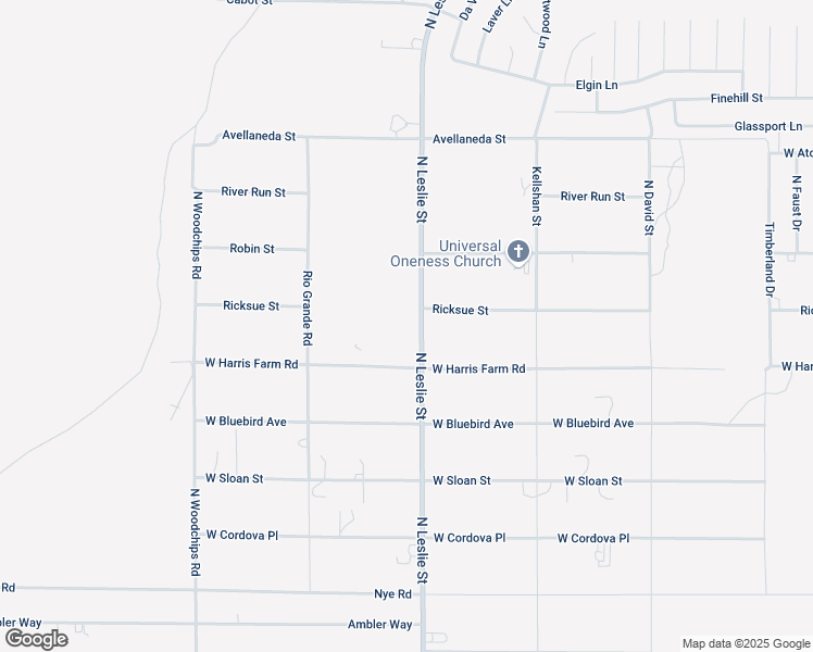 map of restaurants, bars, coffee shops, grocery stores, and more near 2031 Ricksue Street in Pahrump