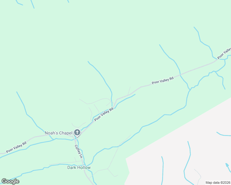 map of restaurants, bars, coffee shops, grocery stores, and more near 3524 Poor Valley Road in Rutledge