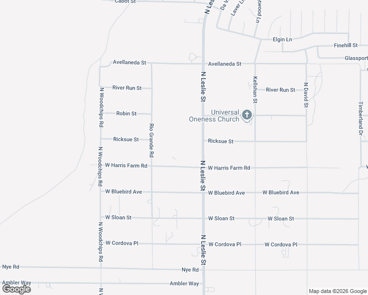 map of restaurants, bars, coffee shops, grocery stores, and more near 2031 Ricksue Street in Pahrump