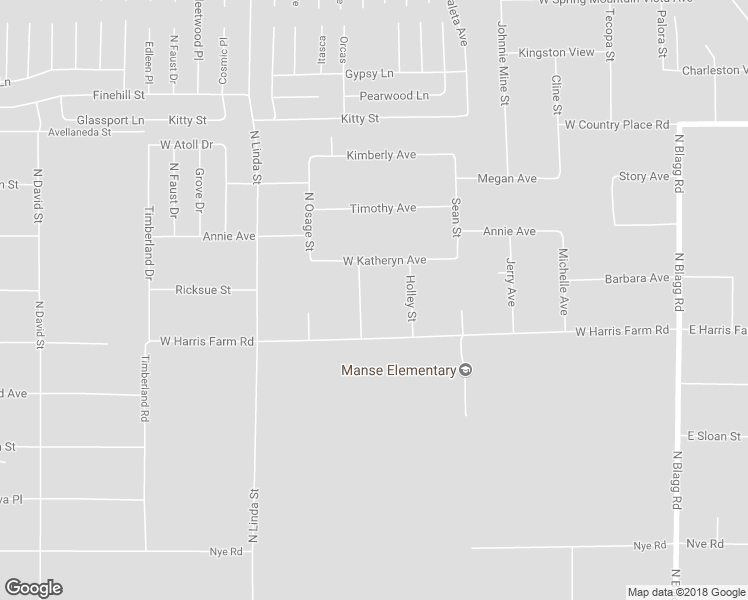 map of restaurants, bars, coffee shops, grocery stores, and more near 5081 Ranch Vista Street in Pahrump
