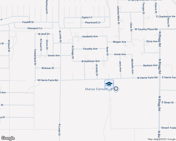 map of restaurants, bars, coffee shops, grocery stores, and more near 5081 Ranch Vista Street in Pahrump
