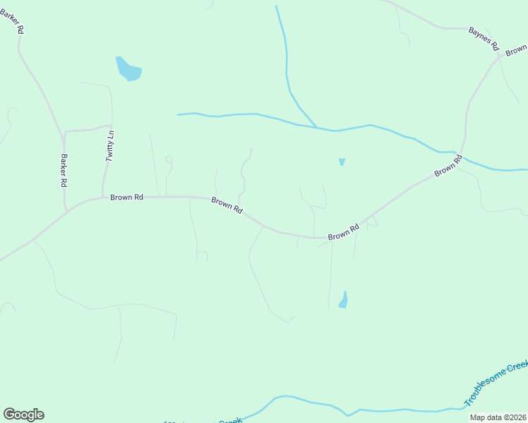 map of restaurants, bars, coffee shops, grocery stores, and more near 1523 Brown Road in Summerfield