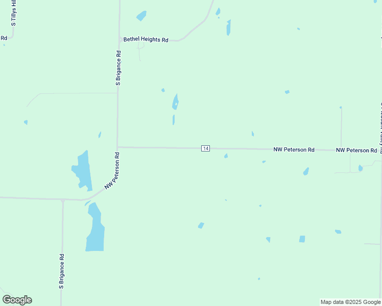 map of restaurants, bars, coffee shops, grocery stores, and more near 16325 Northwest Peterson Road in Gentry