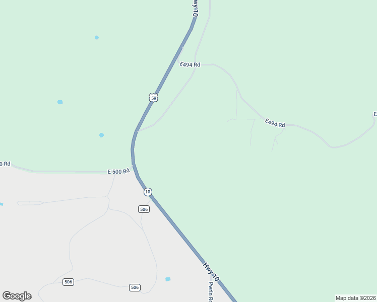 map of restaurants, bars, coffee shops, grocery stores, and more near 54192 U.S. 59 in Colcord