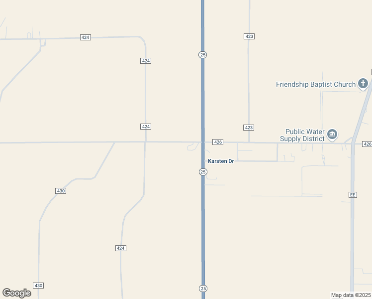 map of restaurants, bars, coffee shops, grocery stores, and more near 20198 Road 426 in Kennett