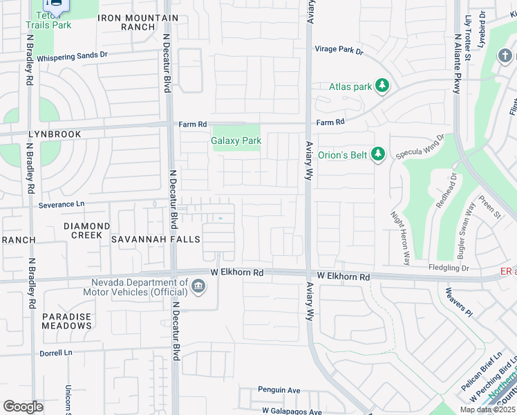 map of restaurants, bars, coffee shops, grocery stores, and more near 4473 Lantern Point Avenue in North Las Vegas