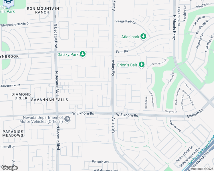map of restaurants, bars, coffee shops, grocery stores, and more near 7451 Sunray Point Street in North Las Vegas