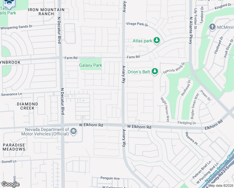 map of restaurants, bars, coffee shops, grocery stores, and more near 7336 Sunray Point Street in North Las Vegas
