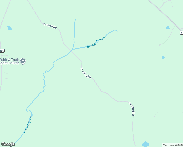 map of restaurants, bars, coffee shops, grocery stores, and more near 1343 Sr Allred Road in Burlington