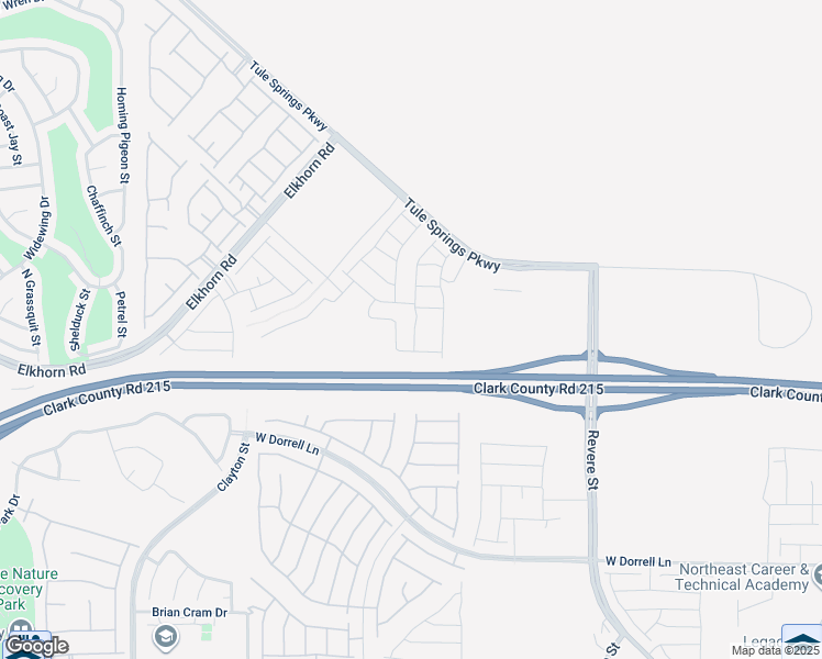 map of restaurants, bars, coffee shops, grocery stores, and more near 7393 Cooper Cove Drive in North Las Vegas