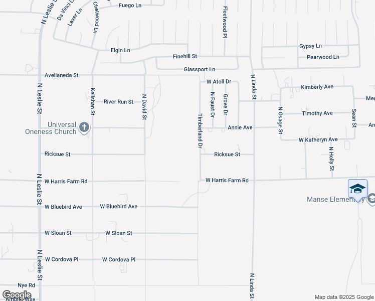map of restaurants, bars, coffee shops, grocery stores, and more near 5150 North Timberland Drive in Pahrump