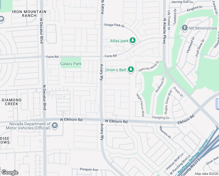 map of restaurants, bars, coffee shops, grocery stores, and more near 4216 Ramses Avenue in North Las Vegas