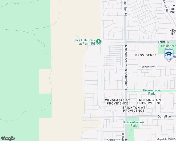 map of restaurants, bars, coffee shops, grocery stores, and more near Puli Drive in Las Vegas