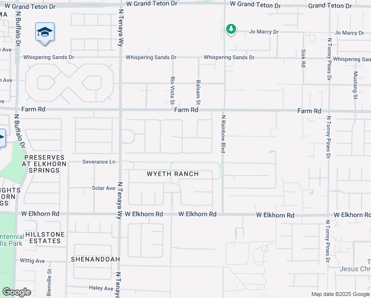 map of restaurants, bars, coffee shops, grocery stores, and more near 6908 Via Locanda Avenue in Las Vegas