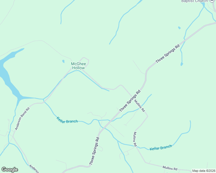 map of restaurants, bars, coffee shops, grocery stores, and more near 2272 Mullins Road in Russellville