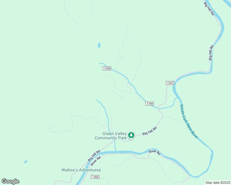 map of restaurants, bars, coffee shops, grocery stores, and more near Cooper Ridge Road in Watauga County