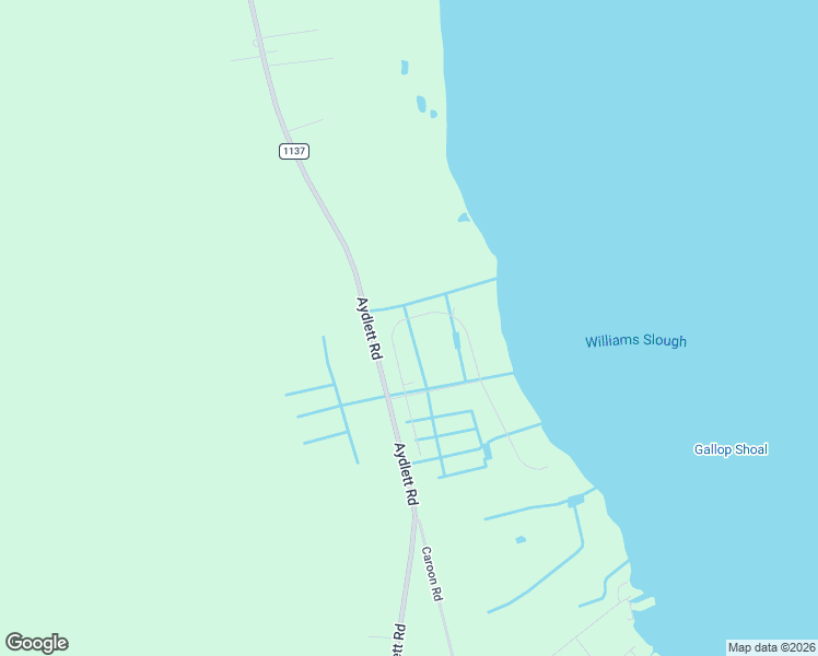 map of restaurants, bars, coffee shops, grocery stores, and more near 114 Colington Circle in Aydlett