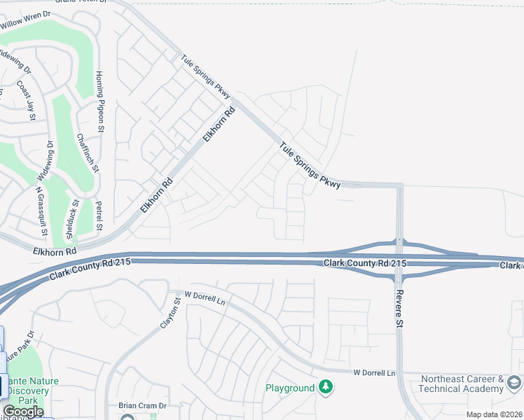 map of restaurants, bars, coffee shops, grocery stores, and more near 7418 Madelyn Bay Drive in North Las Vegas