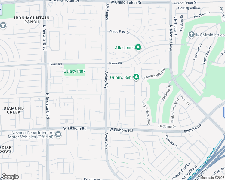 map of restaurants, bars, coffee shops, grocery stores, and more near 4216 Kibraney Avenue in North Las Vegas