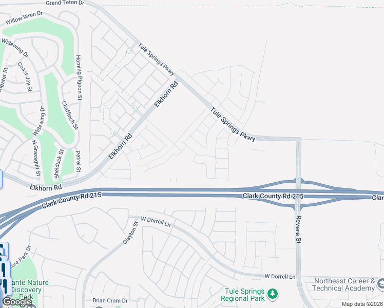 map of restaurants, bars, coffee shops, grocery stores, and more near 1528 Foley Bay Drive in North Las Vegas