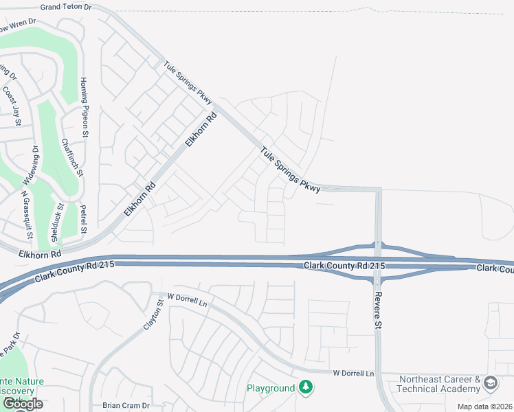 map of restaurants, bars, coffee shops, grocery stores, and more near 7426 Bosco Brook Drive in North Las Vegas