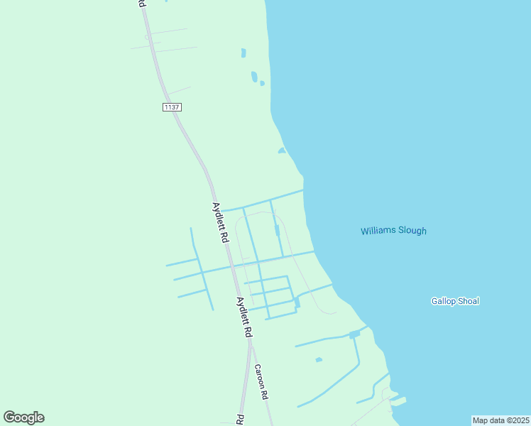 map of restaurants, bars, coffee shops, grocery stores, and more near 120 Colington Circle in Aydlett