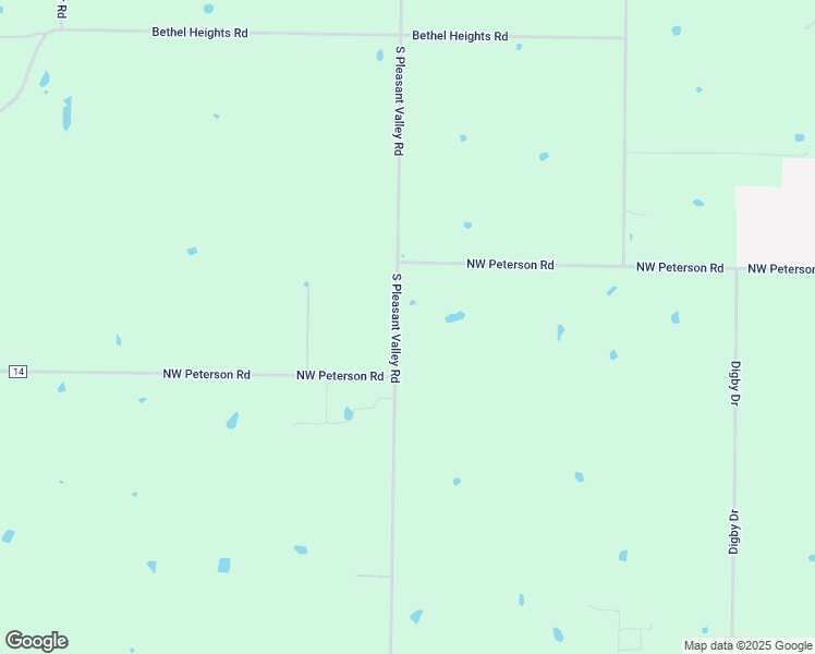 map of restaurants, bars, coffee shops, grocery stores, and more near 9924 South Pleasant Valley Road in Gentry