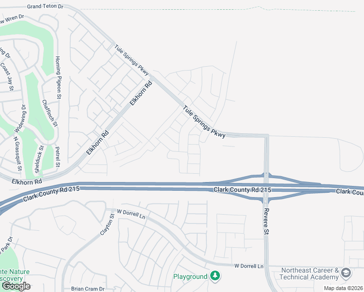 map of restaurants, bars, coffee shops, grocery stores, and more near 7430 Bosco Brook Drive in North Las Vegas