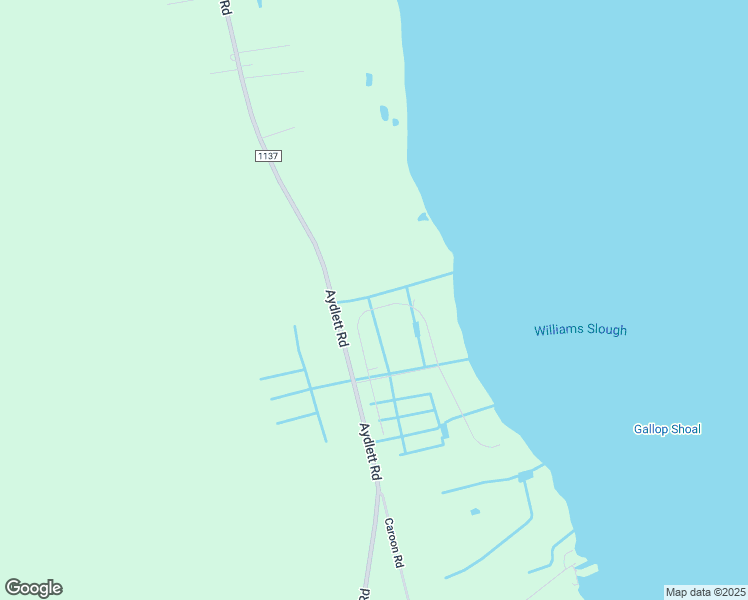 map of restaurants, bars, coffee shops, grocery stores, and more near 119 Colington Circle in Aydlett