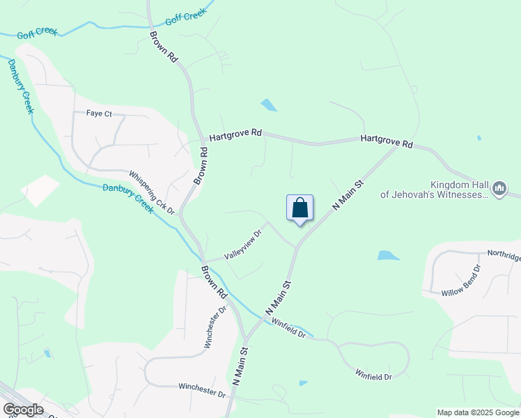 map of restaurants, bars, coffee shops, grocery stores, and more near 206 Pleasantview Drive in King