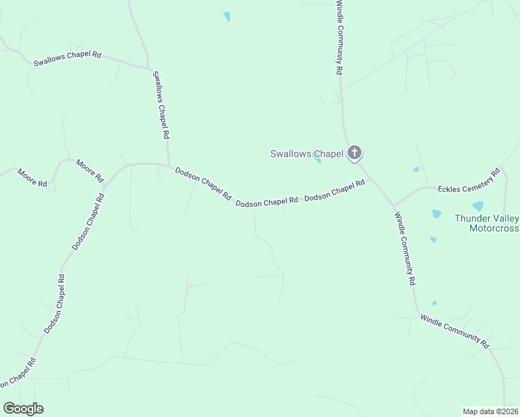 map of restaurants, bars, coffee shops, grocery stores, and more near 801-823 Dodson Chapel Road in Cookeville