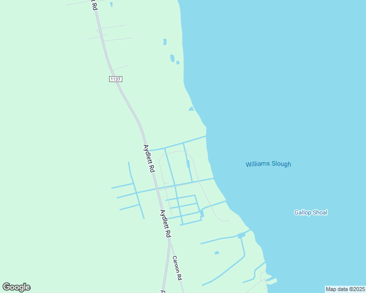 map of restaurants, bars, coffee shops, grocery stores, and more near 125 Colington Circle in Aydlett