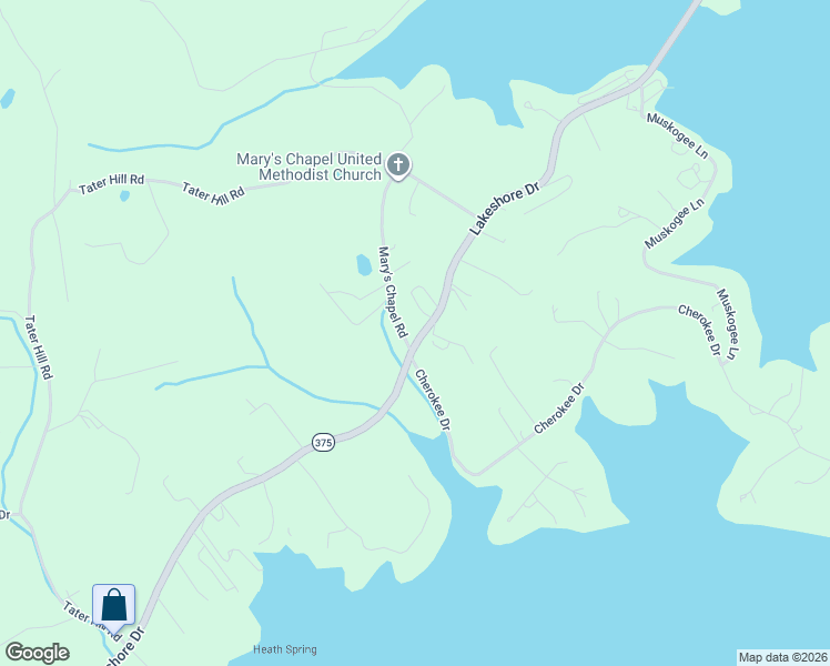 map of restaurants, bars, coffee shops, grocery stores, and more near 4860 Lakeshore Drive in Bean Station