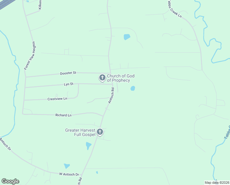 map of restaurants, bars, coffee shops, grocery stores, and more near 5150 Antioch Road in Oxford