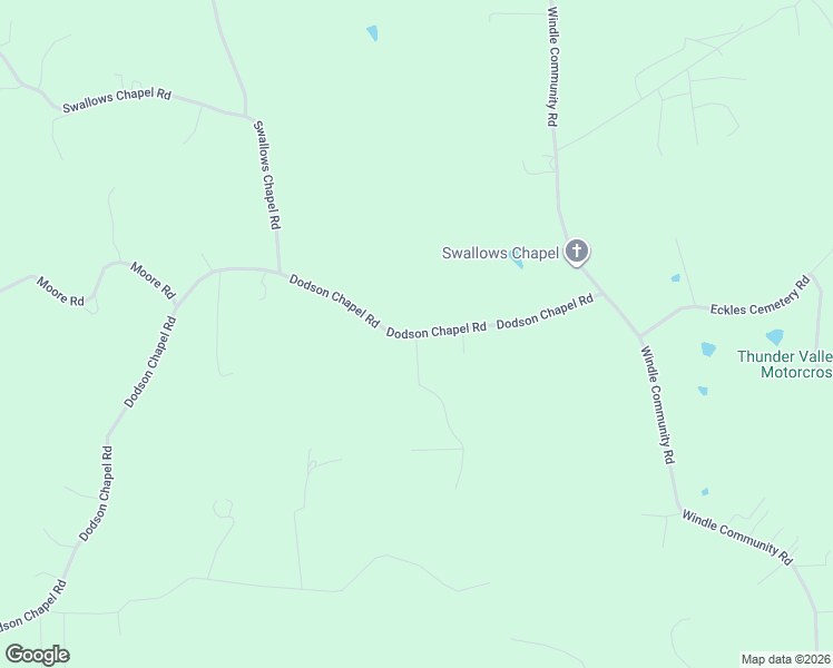 map of restaurants, bars, coffee shops, grocery stores, and more near 801 Dodson Chapel Road in Cookeville