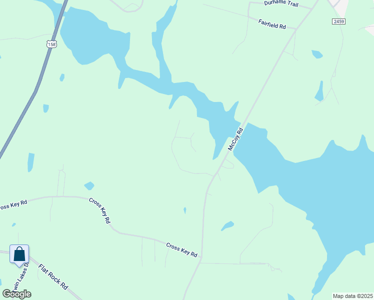 map of restaurants, bars, coffee shops, grocery stores, and more near 127 Mallard Court in Reidsville