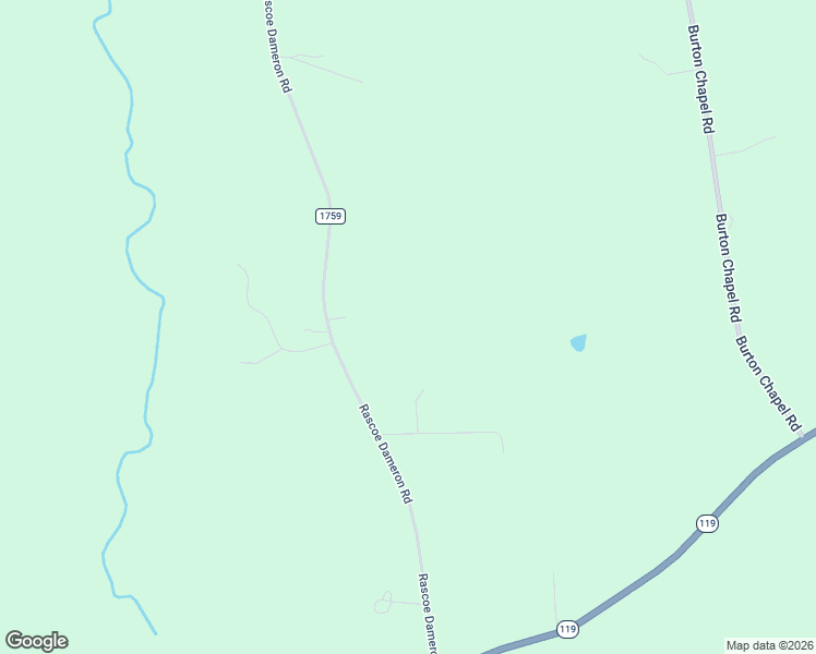 map of restaurants, bars, coffee shops, grocery stores, and more near 4999 Rascoe Dameron Road in Burlington