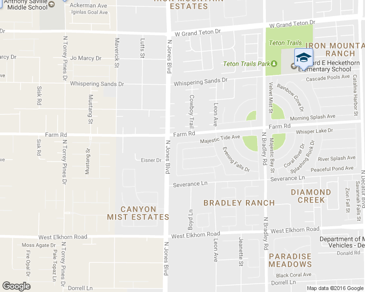 map of restaurants, bars, coffee shops, grocery stores, and more near 5864 Bargull Bay Avenue in Las Vegas