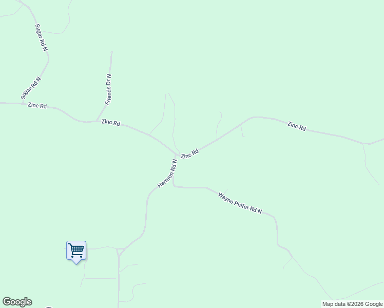 map of restaurants, bars, coffee shops, grocery stores, and more near 3305 Zinc Road in Harrison