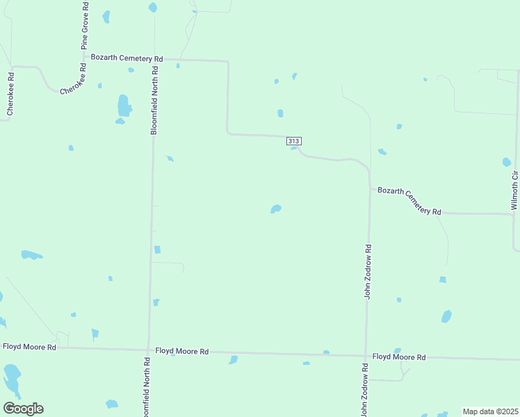 map of restaurants, bars, coffee shops, grocery stores, and more near 22220 Bozarth Cemetery Road in Gentry